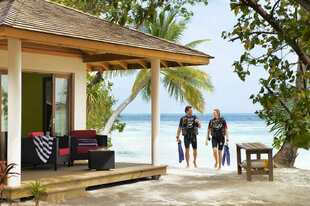 Jacuzzi Beach Villa at Vilamendhoo Maldives
