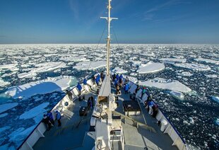 Sailing through sea ice