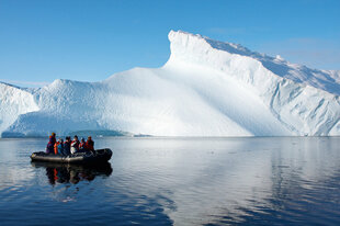 Zodiac Cruising in Greenland