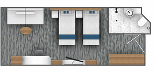 Stateroom with Porthole