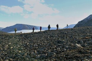 Foxfonna Hiking, Svalbard