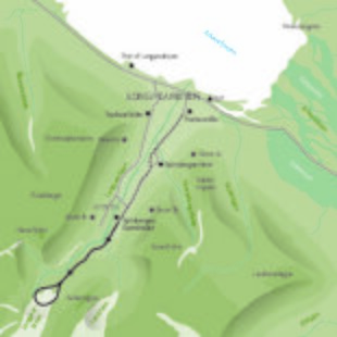 Fossil Hunting, Svalbard Map