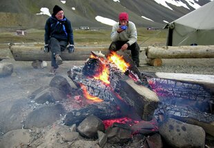 Spitsbergen Wilderness Evening