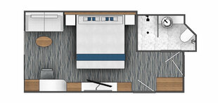 Category G, Single Cabin, Ocean Albatros