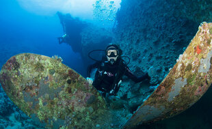 Wreck diving in the Red Sea