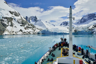 Drygalski Fjord in South Georgia