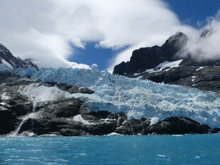 Drygalski Fjord in South Georgia