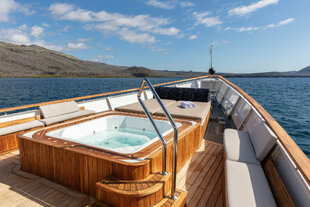 Hot Tub on the foredeck