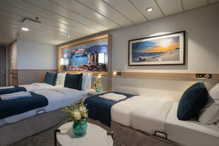 Ocean Albatros - Triple Porthole Stateroom