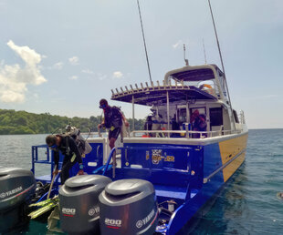 Scuba & Snorkel boat