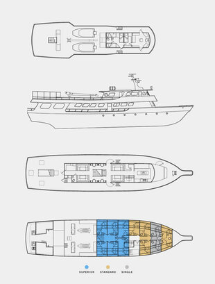 Solmar V - Deck Plan