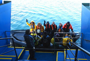 Zodiac Boarding, Ushuaia