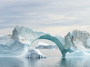 Icebergs in West Greenland