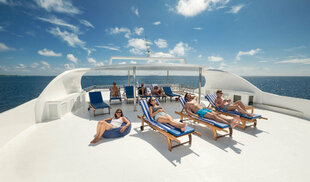 Sun Deck - Maldives Serenity scuba diving liveaboard