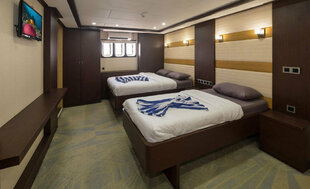 Lower Deck Cabin - Maldives Serenity scuba diving liveaboard