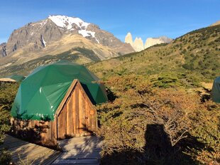 Ecocamp dome by Christenson