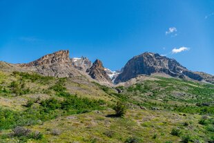 Mountains in the Central Sector of Torres del Paine