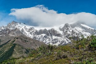 Glacier in the Cuernos / Frances Sector