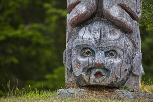 Kwakwaka'wakw Totem Pole