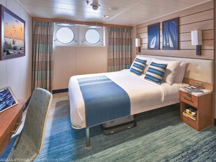 The interior of a Category 1 or 2 Cabin
