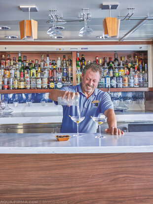 The lounge comes with a Full-Service Bar