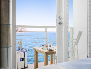 The Balcony of a Category 4 Cabin