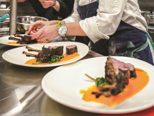 Food is freshly prepared for every meal