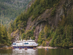 National Geographic Quest in Misty Fjords National Monument