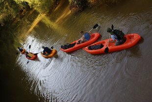Kayaking Iguazu Falls