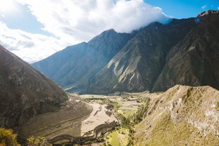 Inca Agricultural Terraces in the Peruvian Andes