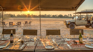 Dining at Sunset