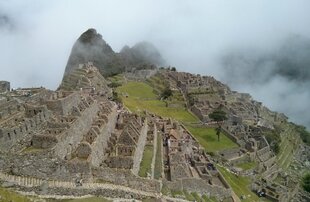 Machu Picchu in the Clouds