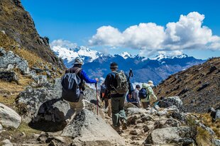 Salkantay Trail - Distant Glacial Landscapes