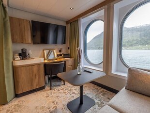 Oceanview Stateroom Seating Area - SH Vega