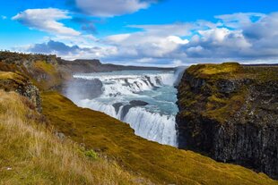 Gulfoss Waterfall