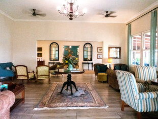 Our hotel at Victoria Falls, Zimbabwe