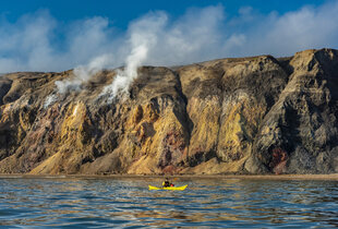Kayaking Excursion at the Smoking Hills - HX Expeditions - Karsten Bidstrup