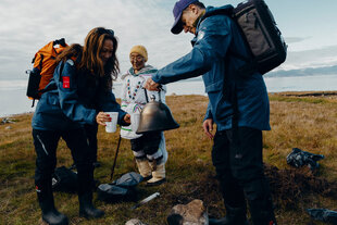 Community Visit at Gjoa Haven - HX Expeditions - Greg Funnell