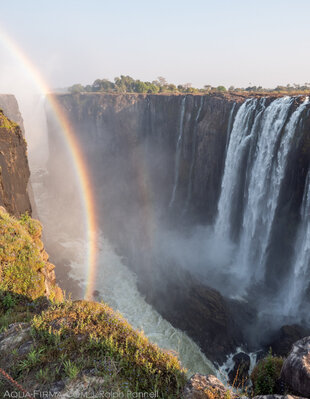 Victoria Falls on the Livingstone side, Zambia