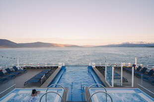 Pool Deck on MS Fridtjof Nansen - Clara Tuma - HX Expeditions