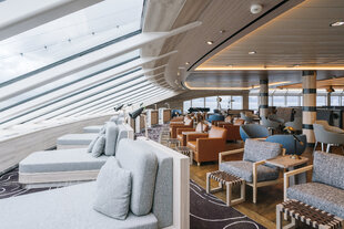 Explorer Lounge on MS Fritjof Nansen - Clara Tuma - HX Expeditions