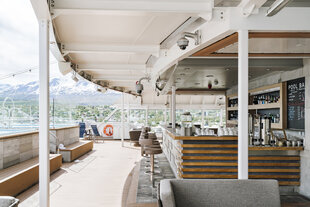Pool Bar on MS Fritjof Nansen - Clara Tuma - HX Expeditions