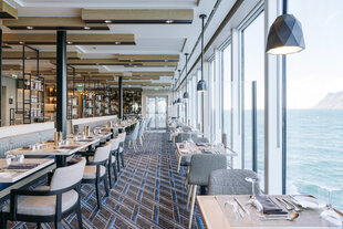 Aune Restaurant on MS Fritjof Nansen - Clara Tuma - HX Expeditions