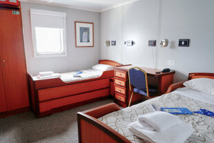 Superior Twin Cabin, MV Ushuaia, Antarpply Expeditions