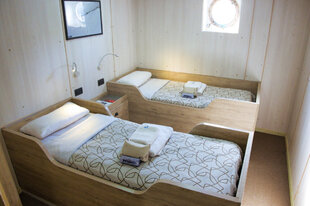 Standard Plus Twin Cabin, MV Ushuaia, Antarpply Expeditions