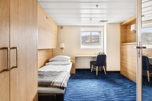Polar Outside N3 Cabin on MS Spitsbergen - HX Expeditions - Espen Mills
