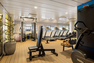 Gym on MS Spitsbergen - HX Expeditions - Espen Mills