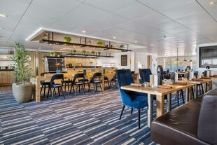 Brygga Bistro on MS Spitsbergen - HX Expeditions - Espen Mills