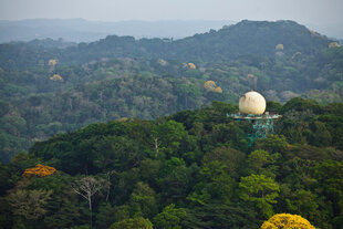 The lodge in Soberania National Park – a repurposed radar station