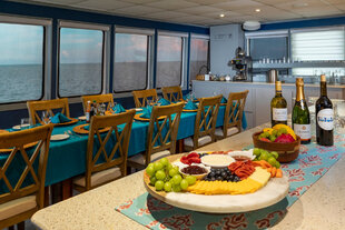Belize Aggressor IV Dining Room